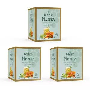 [소비기한 임박] 도밍고 꿀페퍼민트, 10T, 3개