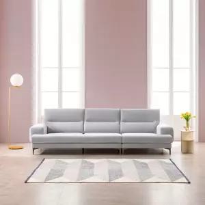 밀란 4인 카시미라 패브릭 소파