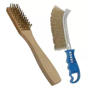 황동 철 브러쉬 모음-쇠솔 신주솔 탄 냄비 눅은때 묵은때 녹 제거 와이어 청소