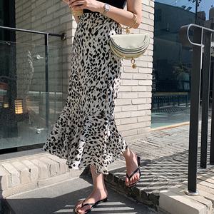 [미나그램] 고져스 호피 스커트