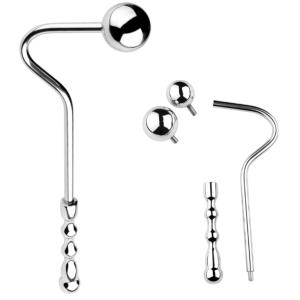 항문 마사지 전립선 림프 회음부 스텐리스 금속 재질