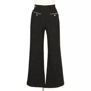 [하프클럽/예쎄](예쎄) 트위드 펄장식 팬츠(S3WPT001A)