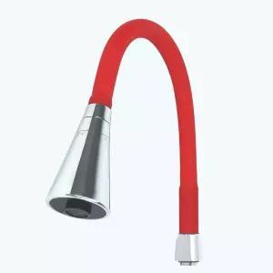 교체용 컬러 코브라 주방용 I자형 자바라 레드 싱크대수전 주방헤드 절수기
