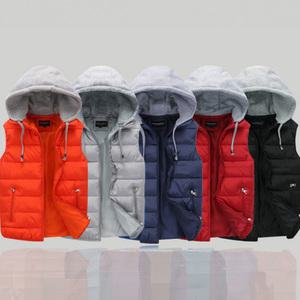 남여 후드 패딩조끼 커플룩 경량 패딩 후드베스트 커플조끼