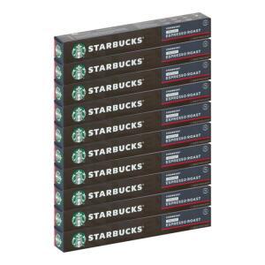 [스타벅스] 스타벅스 네스프레소 호환 캡슐 디카페인 10캡슐 x10개 총100개 /AWS