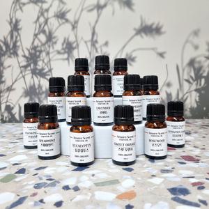 아마레센트 100%유기농 천연 에센셜오일 아로마오일 원액 10ml