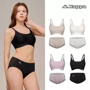 [제로퓨즈] 카파 여성 에어리 퓨징 노쇼 브라팬티 8종세트