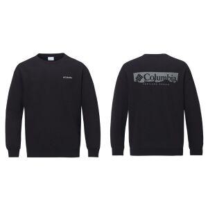 컬럼비아 남성 긴소매 플리스 크루티 남자 겨울티 긴팔 맨투맨 티셔츠 두꺼운 따뜻한 기모 캐주얼 아웃도어