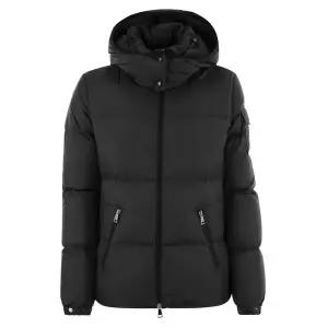 [몽클레르][명품] 몽클레어 24FW FOURMINES 로고 패치 패딩자켓 블랙 1A001 60 54A81 999