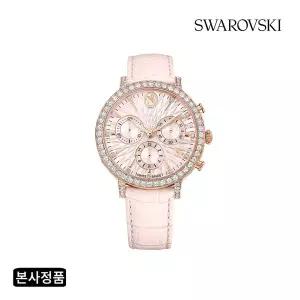 [스와로브스키/본사정품] Matrix Tennis Chrono 핑크 로즈골드 시계 5698300