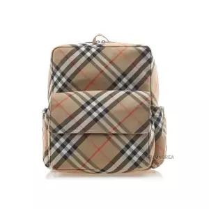 [버버리 키즈] FW24 아동 체크 나일론 백팩 8089846 C BACKPACK B9368