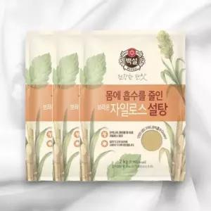 백설 브라운 자일로스 설탕 2kg 3봉