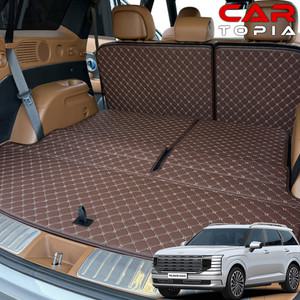 2026 디올뉴 팰리세이드 LX3 퀼팅 트렁크매트 가죽 차박 7인승 9인승 가솔린 하이브리드 용품