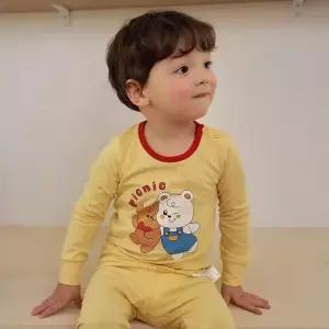 피크닉데이 싱글스판내의 유아 아동 실내복 잠옷 아기내복 상하의세트