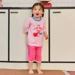 굿러버 칠부실내복 무형광 국내원단 유아 아동 실내복 상하의세트 아기선물