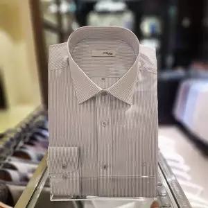 [듀퐁]남성 슬림핏 스트라이프 긴팔 남방 와이셔츠 (SE5SM21LS_s