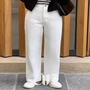 (MADE/기모추가/코디만능템) Day Jeans No27 데이진 프리미엄 세미 와이드 코튼 팬츠 ps4575