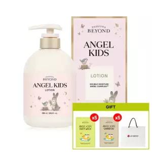 비욘드 엔젤키즈 로션 700ml + 엔젤키즈 샴푸 5ml  엔젤키즈 바디워시 5m 각 5매 + 쇼핑백