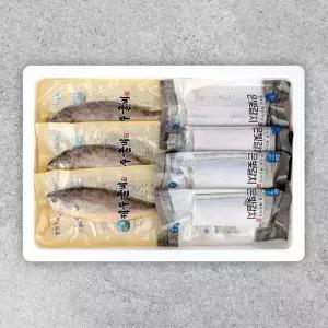 [NS홈쇼핑][제주 한림수협] 제주 은갈치300g*2팩+굴비400g(5미)*2팩+부직포..[35042391]