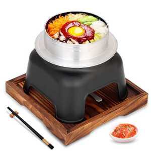 일본식 솥밥 식당 캠핑 소형 가마솥 화덕 요리 냄비