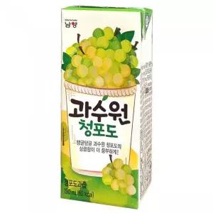 [셀러허브][남양유업] 과수원 청포도 190ml x 72팩 (S10043444)