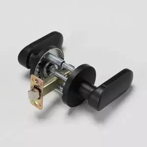 문손잡이 도어록 욕실용 P10030 BK 레바 WF2E764