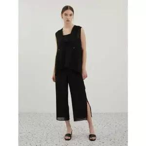 [올리비아로렌]폴리 쉬폰 주름베스트 VOCQC4M5131[35107692]