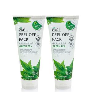 a이켈 필 오프 팩 녹차 180ml  2개