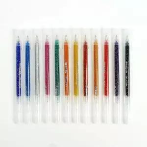 젤펜 12색세트 1.0mm 볼펜 다꾸 전용케이스 다이어리 (WFHMV95)