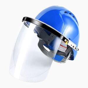 제초 안면보호구 예초기안전망 전기 용접 보호 커버 착용  용접공의 마스크 보호캡 예초기보호구