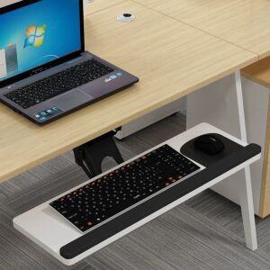 키보드 서랍 서랍장 레일 받침대 책상밑 트레이 거치대 아래 브라켓 슬라이드