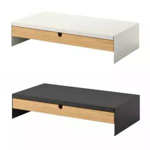 이케아 모니터스탠드 서랍형 책상정리 47x26x10 엘로벤