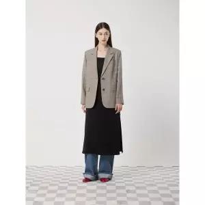 갤러리아 [CC콜렉트]린넨 블렌드 글렌 체크 싱글 자켓(C252MSF034)