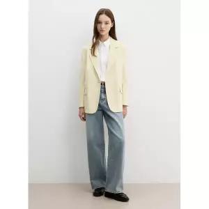 [롯데백화점]시스티나 테일러드 카라 원버튼 자켓 -AWWJKP11710