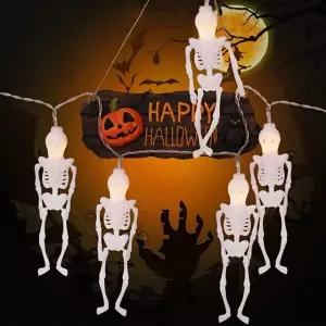1.5M 뼈다귀 전구 할로윈 와이어 할로윈조명 10구 (WFHJKGV)