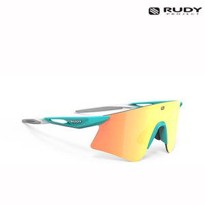 루디 선글라스 아스트랄 X 에메랄드 페이드 / 오렌지 SP944023-K000 스포츠 고글