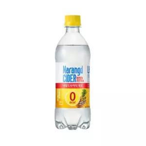나랑드사이다 제로 파인애플 PET 500ml x 24개
