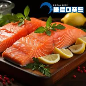 노르웨이 슈페리어급 딥스킨 생연어회 필렛 500g, 1kg