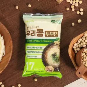 우리콩 두부로만 만든 두부면 국내산 대두 건강한 한끼 소스포함