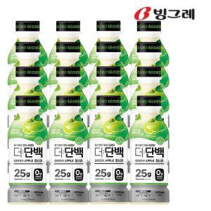 빙그레 더단백 워터 프로틴 청사과 드링크 400ml (16입) 단백질 음료