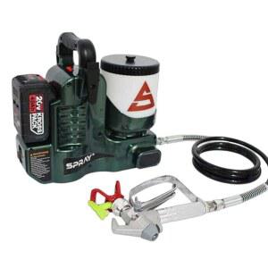 무선 페인트스프레이건 도장기 후끼 배터리 뿜칠 배터리1개 고압관 소형배터리1 기본