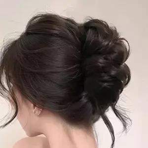 포니테일 집게핀 헤어핀 똥머리 가발 고정핀 머리핀