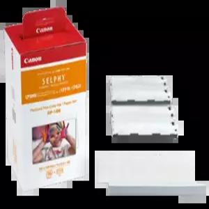 캐논 CANON 정품 셀피 SELPHY CP1500 잉크+인화지 (4x6) 108매 1SET CP1300 CP1200 포스트 카드 Post Card 엽서 사이즈 PCP-CP400
