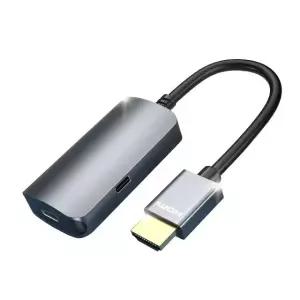 고품질 수피 4K 60Hz HDMI to USB C타입 변환 컨버터 HC46 C타입젠더 (WFI0O8M)