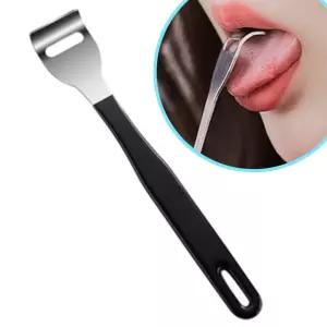 백태 제거기 혀 클리너 혓바닥 스텐 입냄새 구취 설태 없애는 긁어내기 닦는 도구 구역질없이 구강 관리