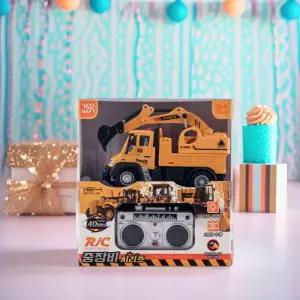 유앤원 중장비 시리즈 RC카 덤프트럭 포크레인 크레인 믹서차 장난감 미니카 (랜덤 1개)