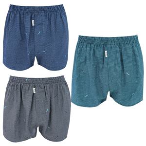 (제이지몰)국내생산 남성 트렁크팬티 인견 여름 쿨 속옷 3매 사각 세트