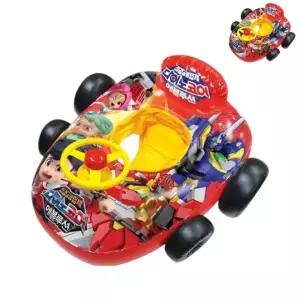 ALOHA-STORE  유아 아동 다이노코어 자동차 쿠션 빵빵이 핸들 보행기 어린이 튜브 물놀이용품