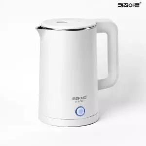 [키친아트] 프리미오 스텐레스 이중단열 보온주전자 1.8L (화이트) 전기주전자..[35351549]