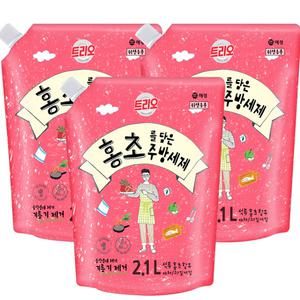 트리오 홍초를 담은 주방세제 2.